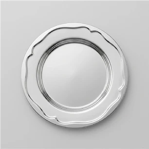 Plato base electroplata 