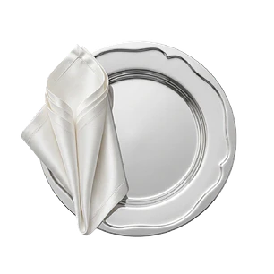 Plato base electroplata 