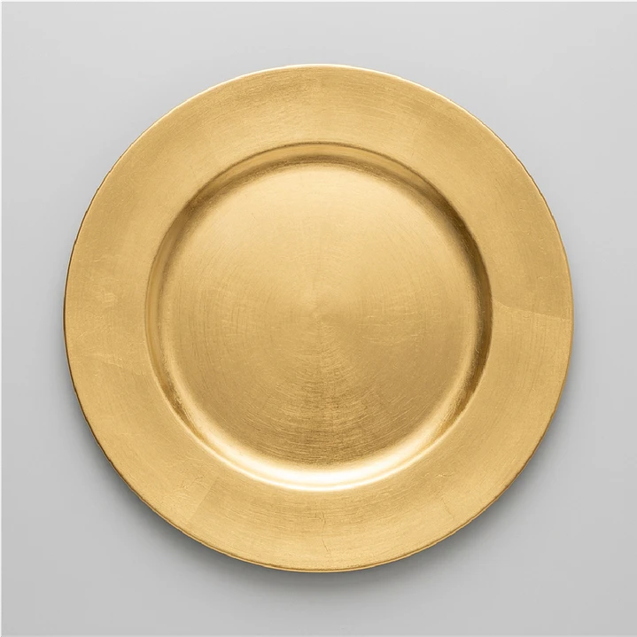 Plato base dorado  1