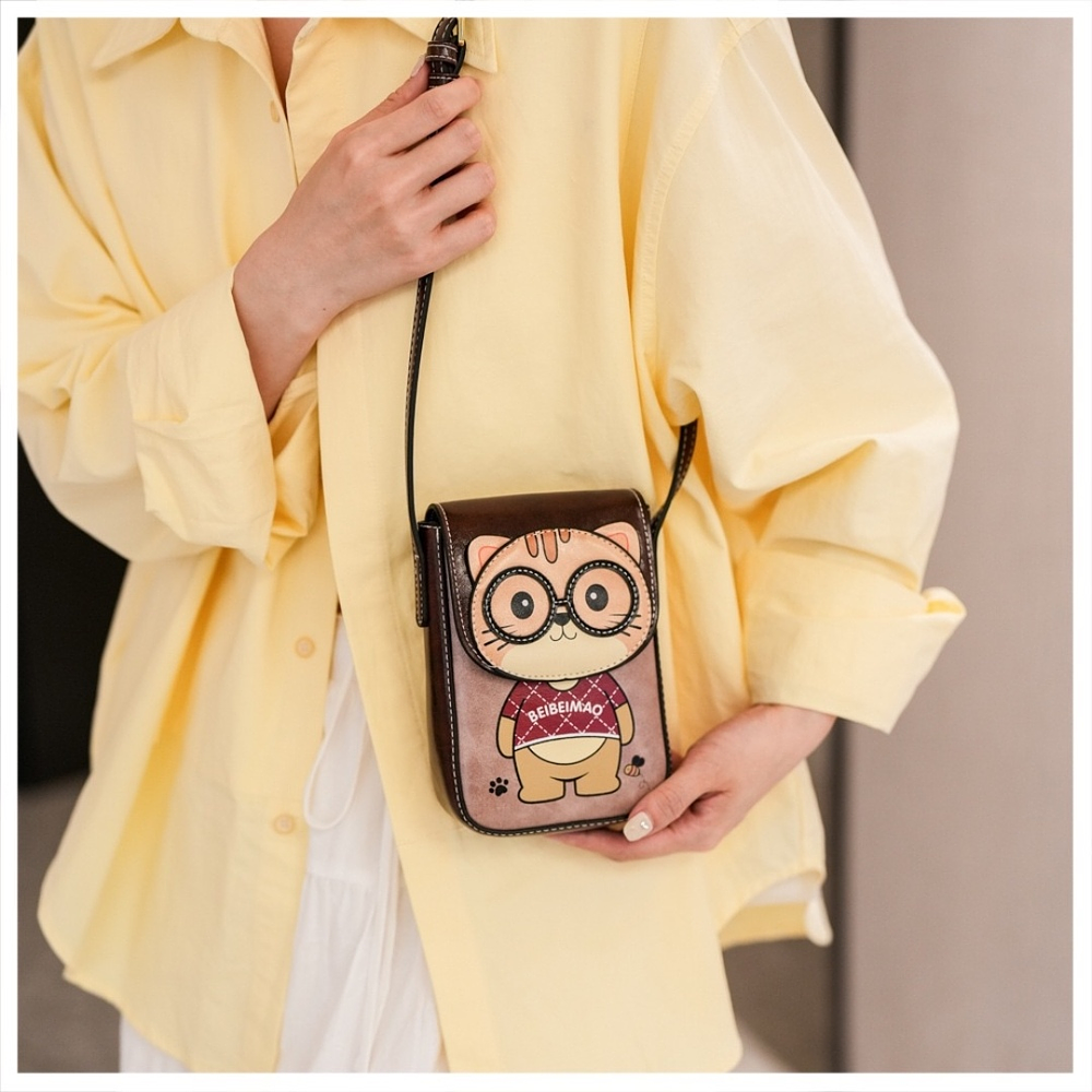 PORTACELULAR GATO ROSA