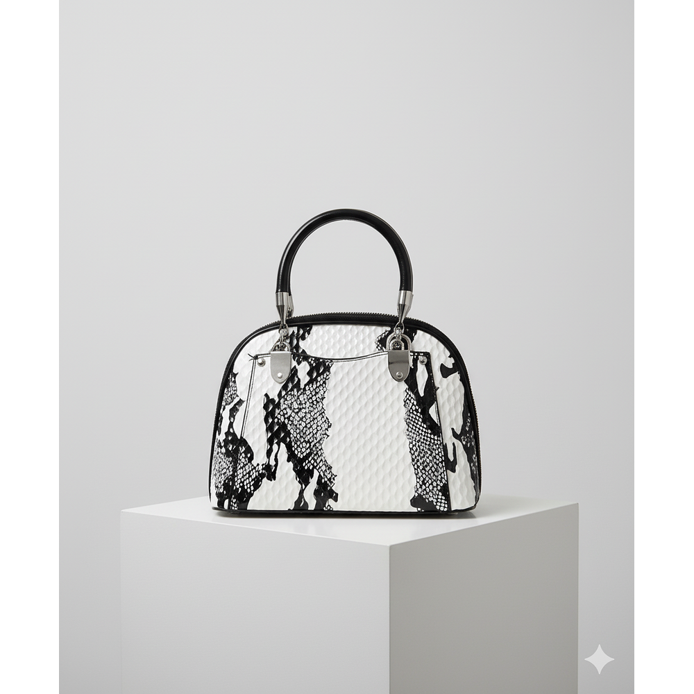 CARTERA CHAROL BLANCA ANIMAL