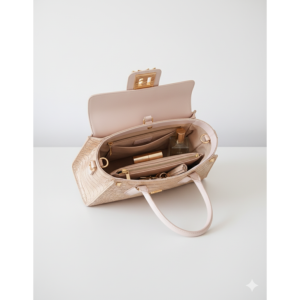 CARTERA TEXTURA COLOR MANTEQUILLA