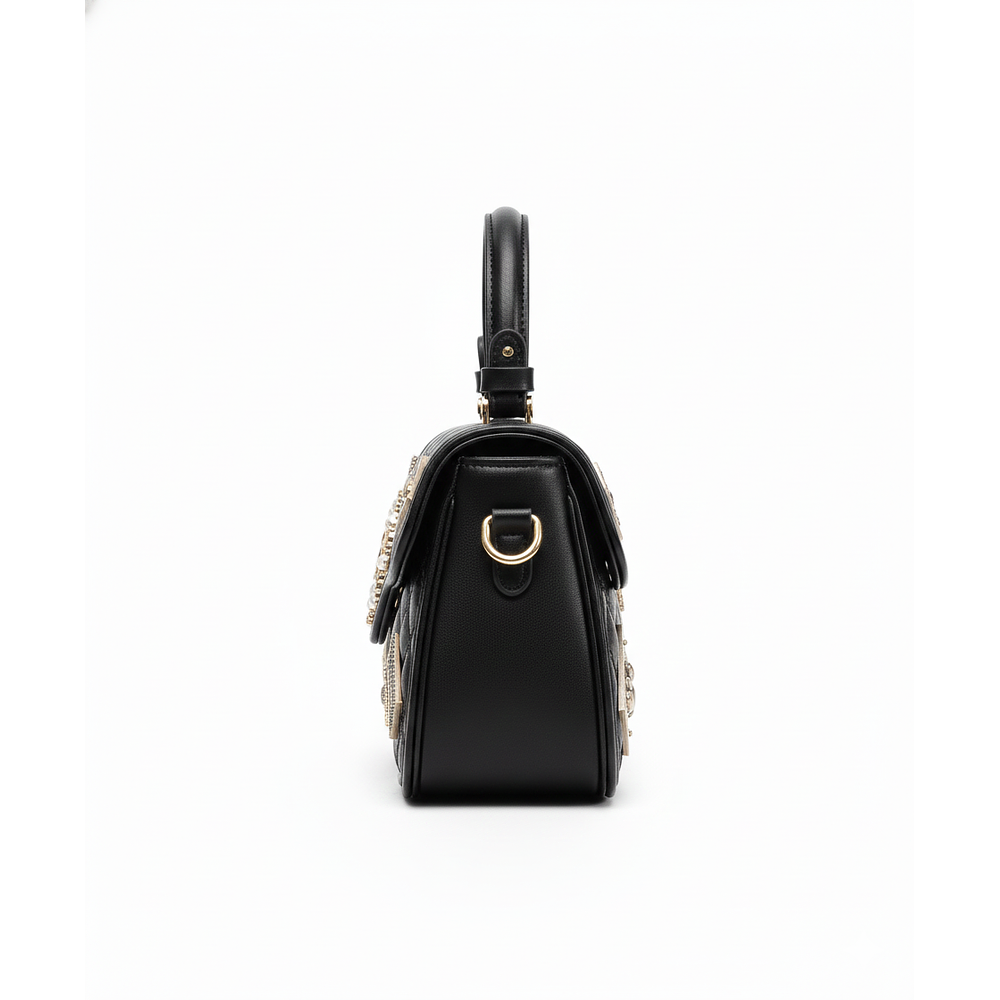 CARTERA NEGRA DE LUJO NEGRA