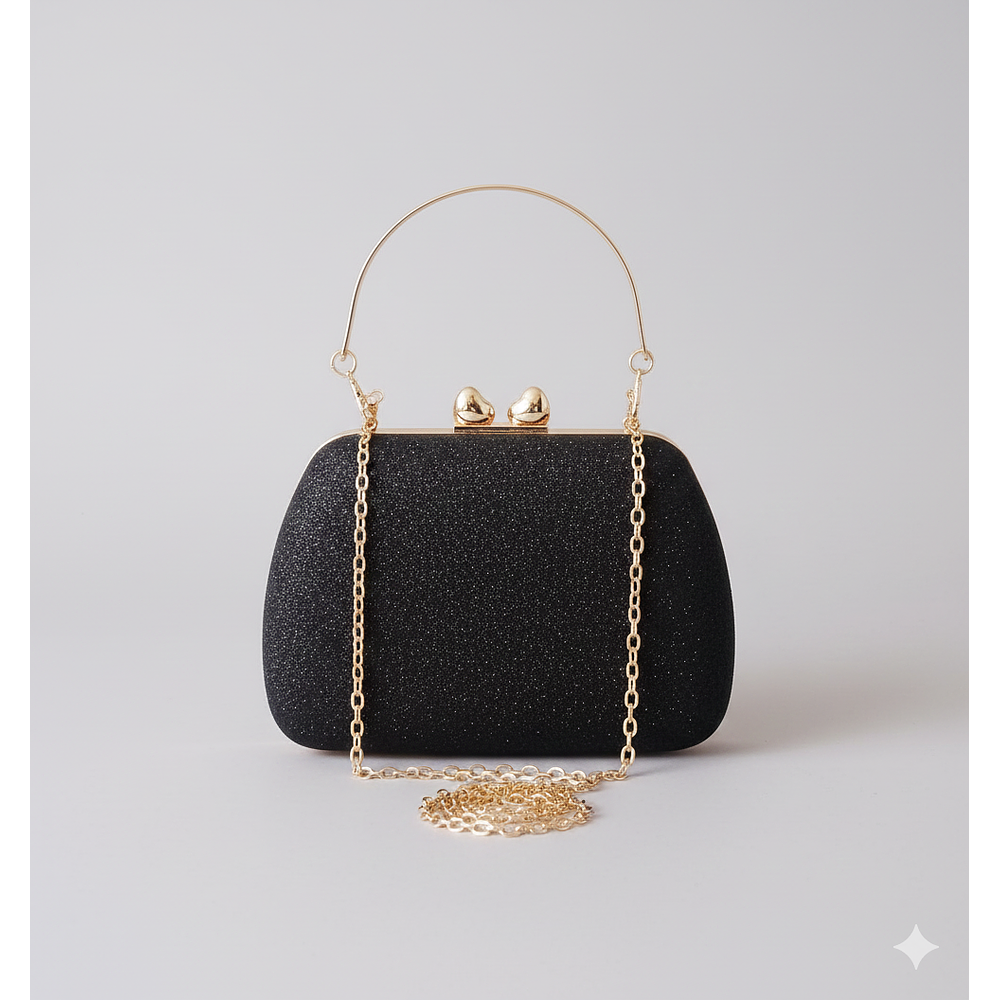 CARTERA DE FIESTA NEGRA