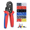 Kit Herramienta Ferrulera HSC8 6-4A con 1200 Terminales