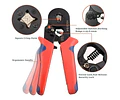 Kit Herramienta Ferrulera HSC8 6-4A con 1200 Terminales