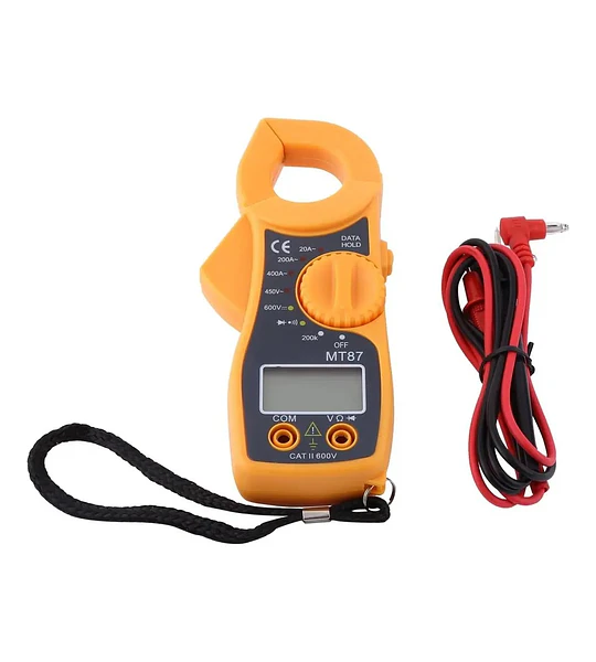 Pinza Amperimétrica Multitester Digital MT87.