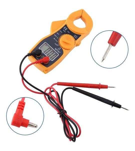 Pinza Amperimétrica Multitester Digital MT87.