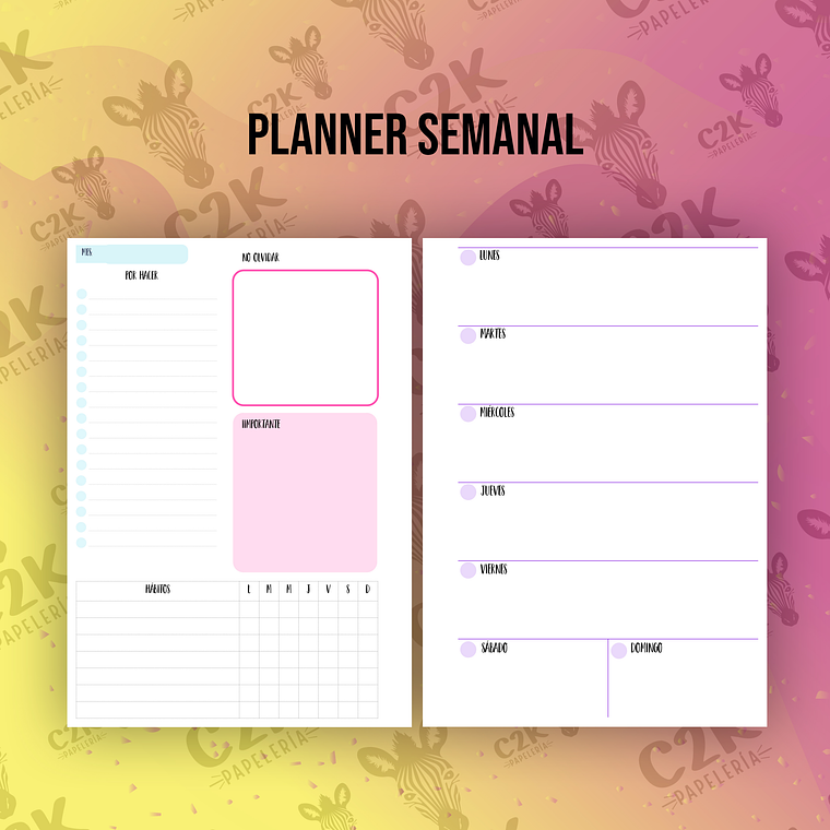Planner personalizado 3