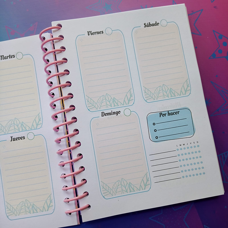 Agenda personalizada 5