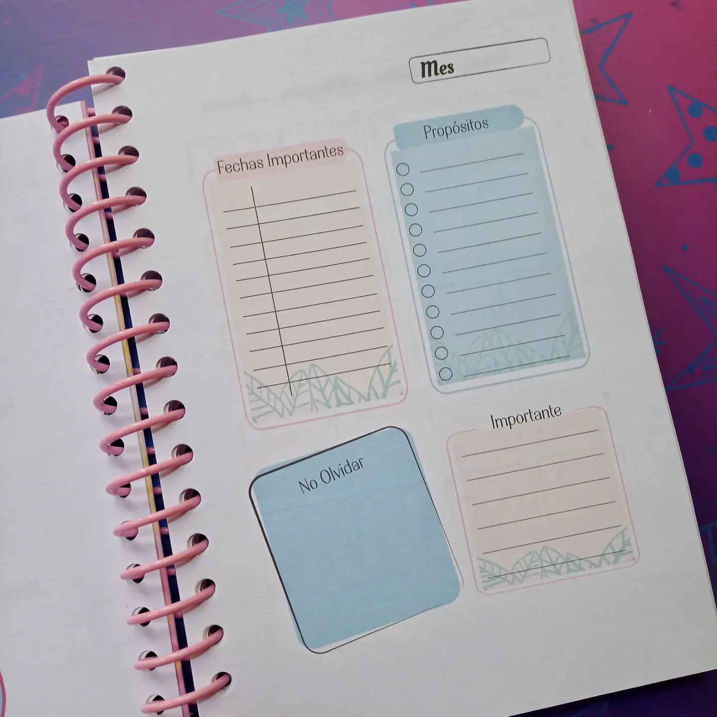 Agenda personalizada 3