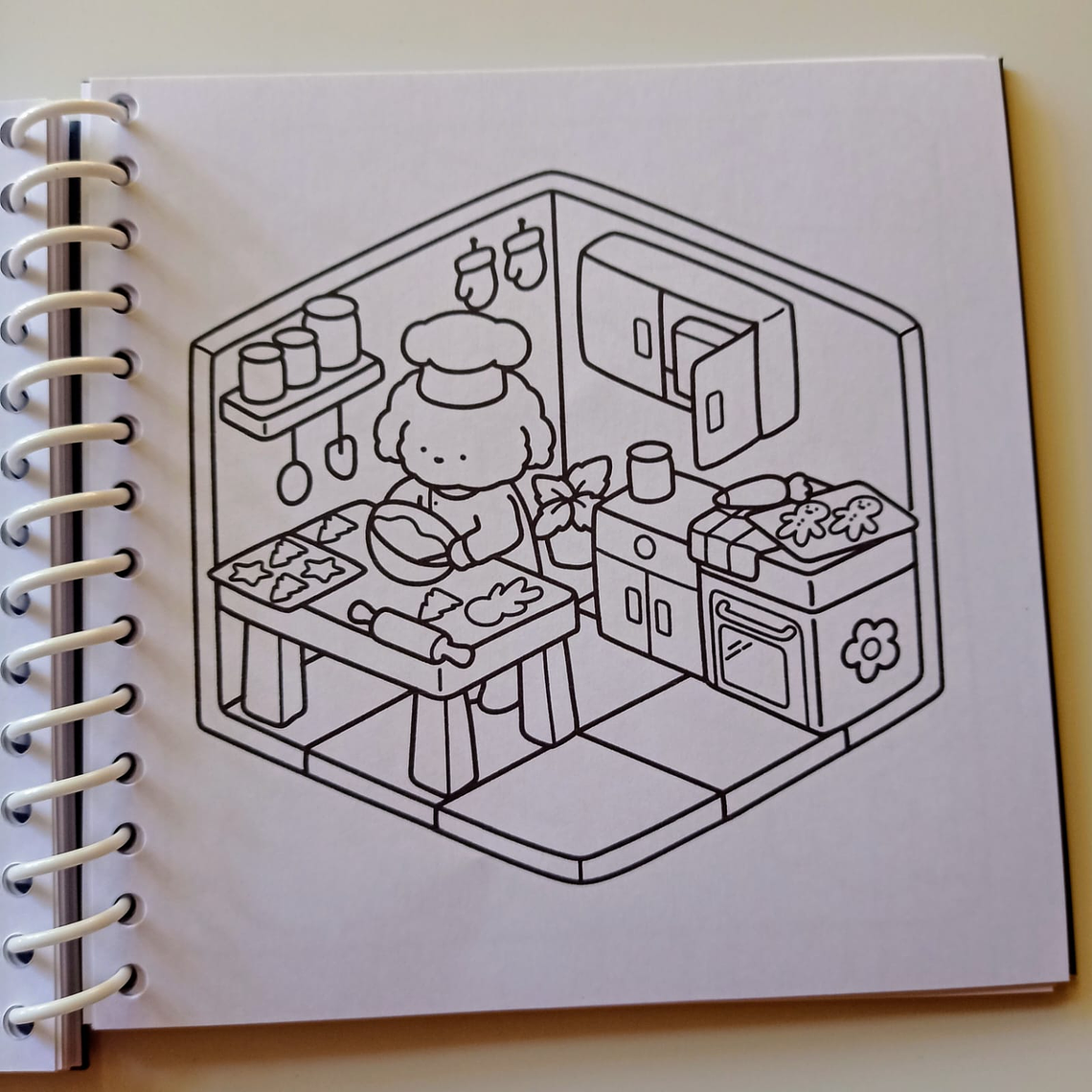 Libro para pintar Festive Corner - Cozy & cute christmas 3