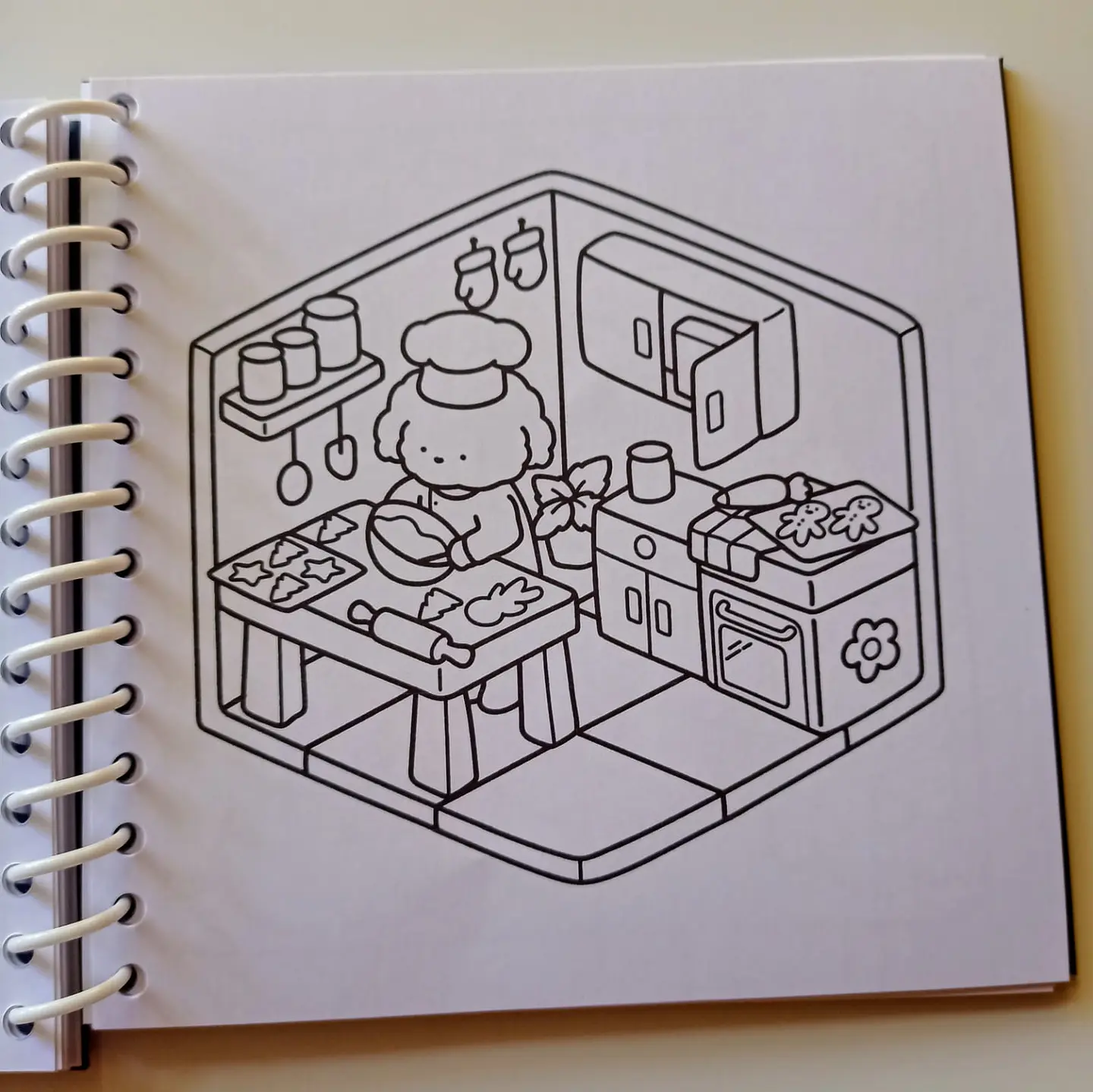 Libro para pintar Festive Corner - Cozy & cute christmas 3
