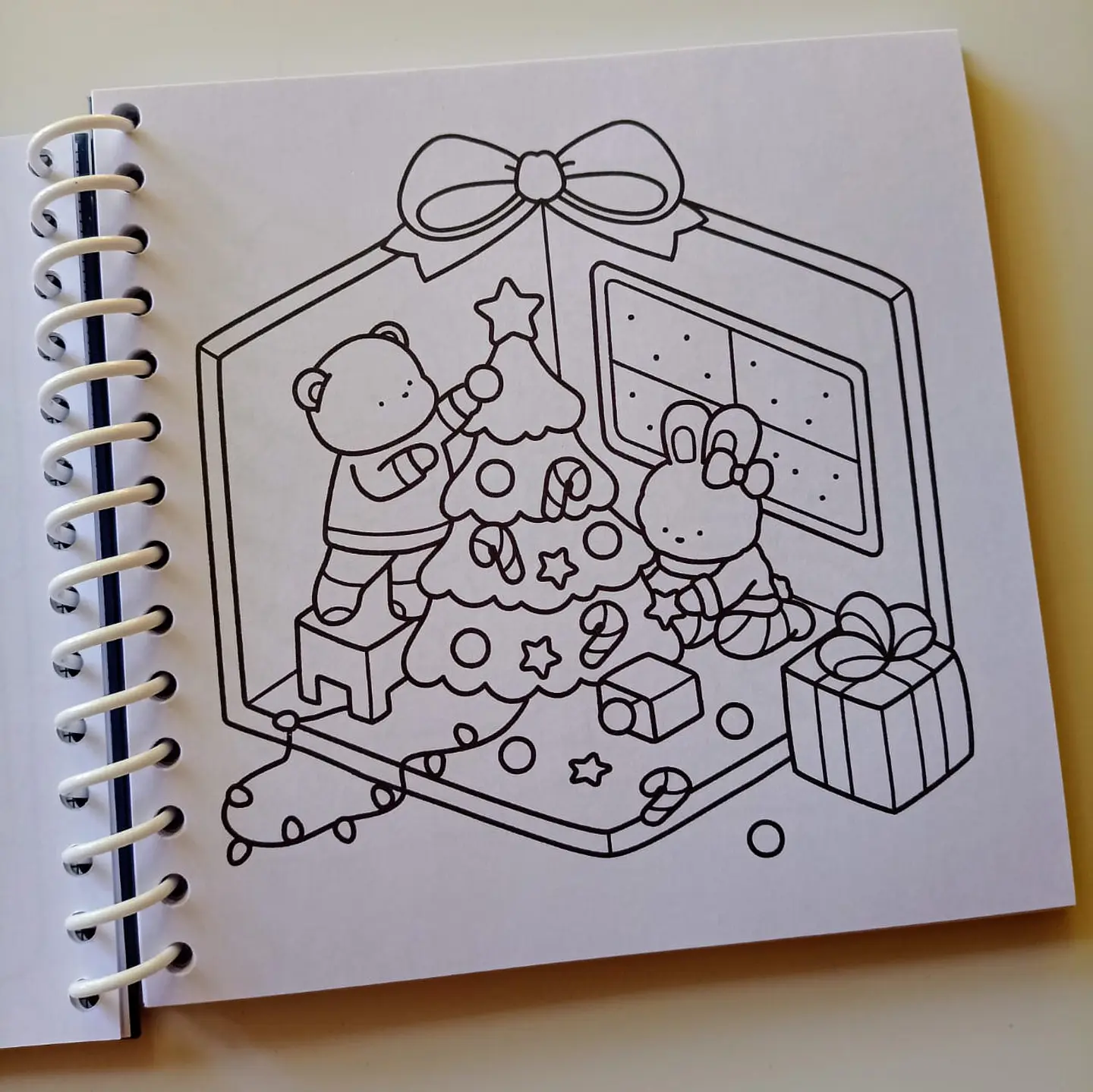 Libro para pintar Festive Corner - Cozy & cute christmas 4