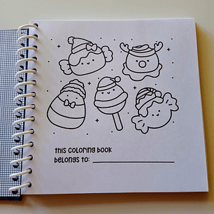 Libro para pintar Festive Corner - Cozy & cute christmas