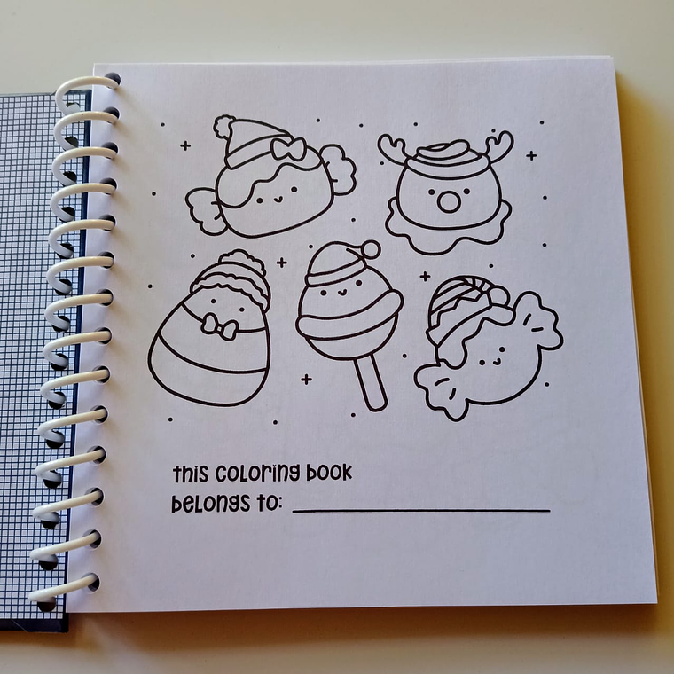 Libro para pintar Festive Corner - Cozy & cute christmas 2