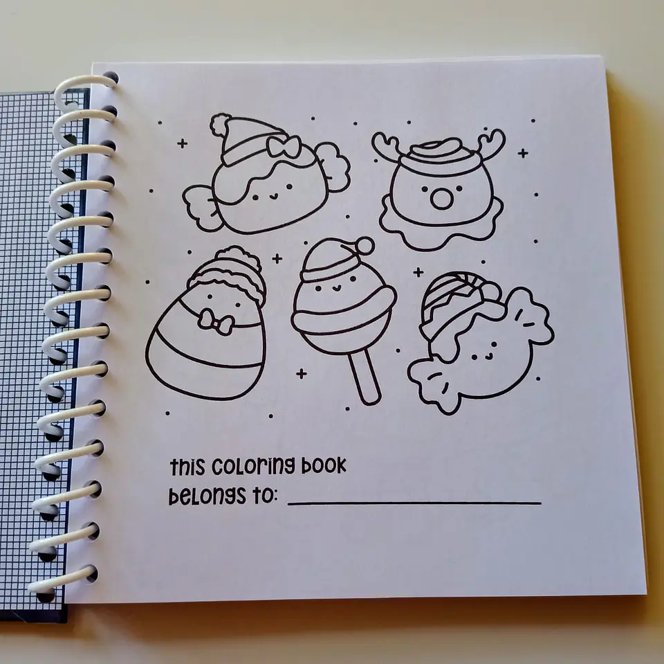 Libro para pintar Festive Corner - Cozy & cute christmas 2