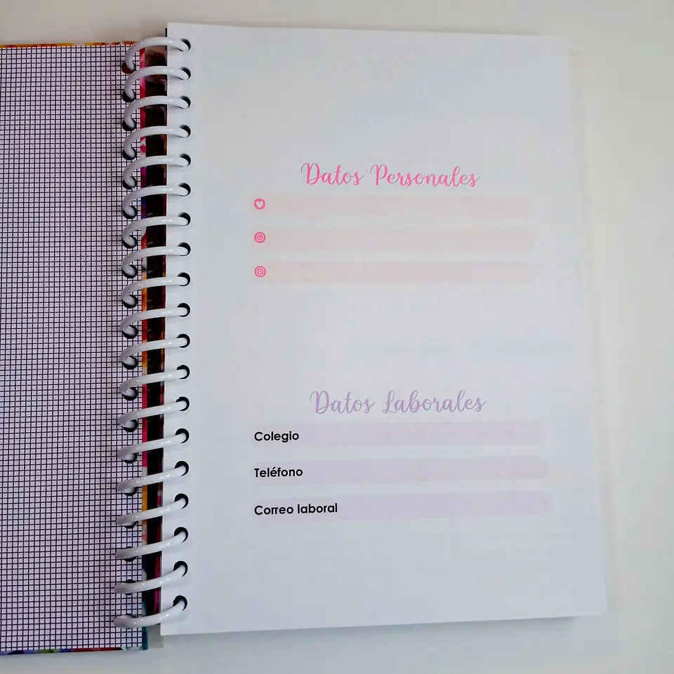 Agenda planificador docente 2026 1