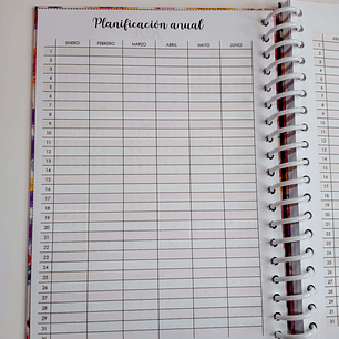 Agenda planificador docente 2026