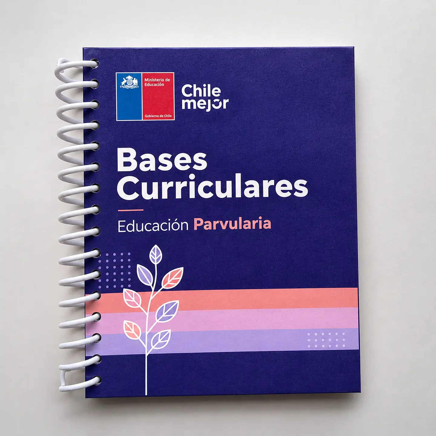 Bases Curriculares Educación Parvularia | Impreso y Anillado Tapa Dura 2
