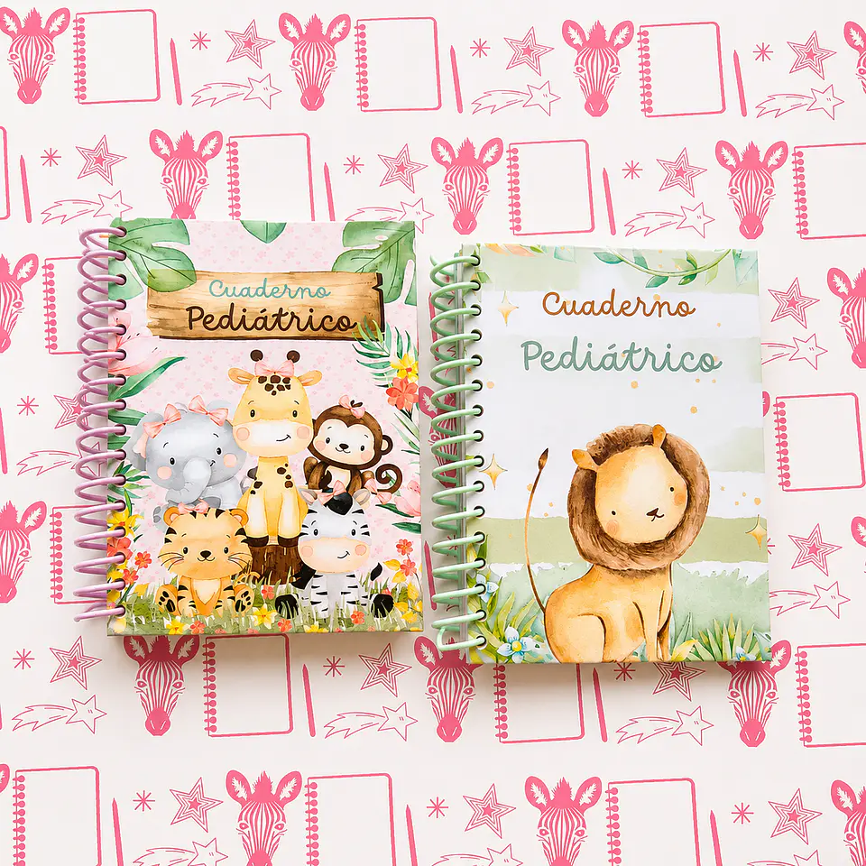 Agenda/cuaderno Control Pediátrico | Control Sano + Particular 1