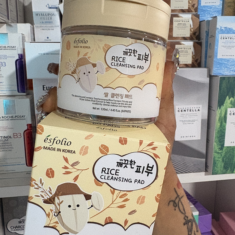 Esfolio mascarillas desmaquillantes arroz  1