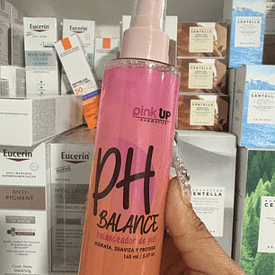 Mist balanceados agua termal hidrata suaviza y protege Pinkup