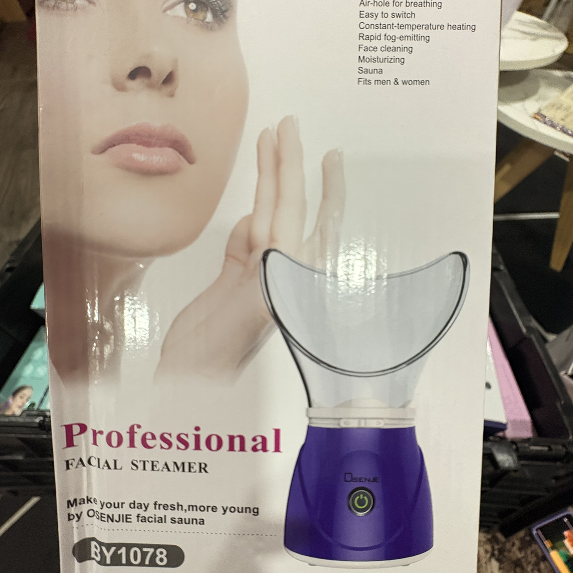 Máquina vaporizadora facial  2