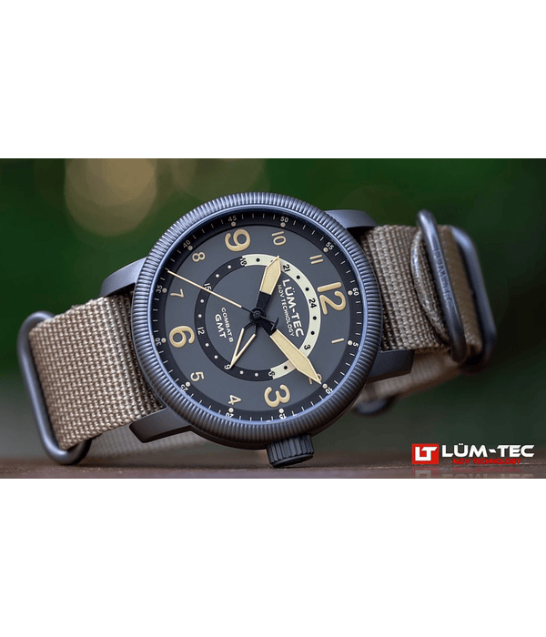 Reloj LUM-TEC Combat B45 GMT - Cristal Zafiro