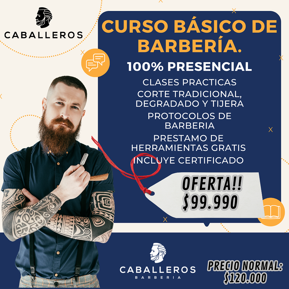 Reserva curso de barberia - 9 de Noviembre 2024