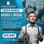 Reserva curso de barberia - 15 de Noviembre 2025