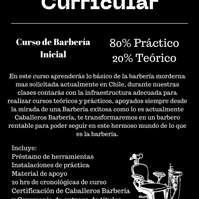Reserva curso de Barberia FLEXIBLE 1 a 1 4