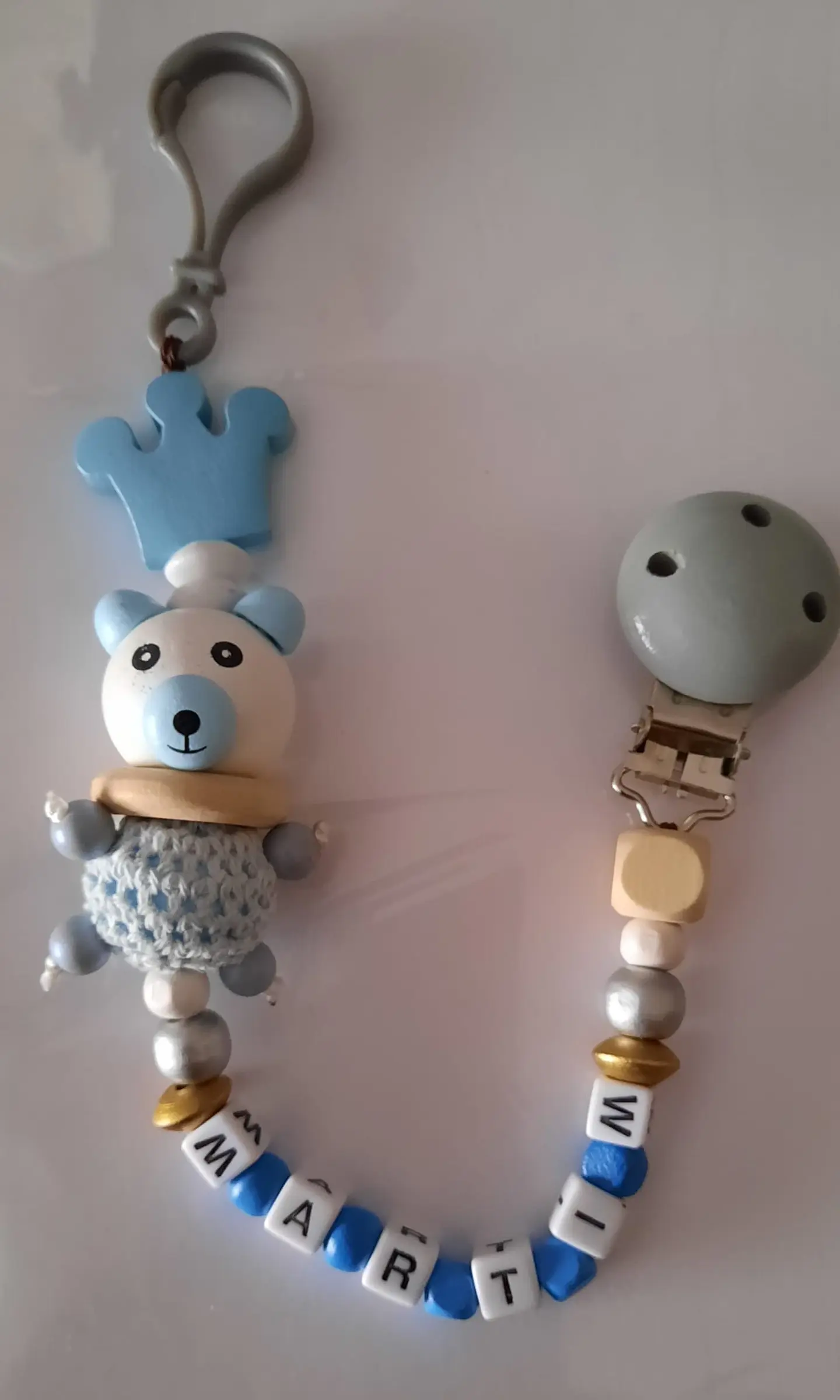 Prende Chupeta Silicone Malmequer | Personalizado 2