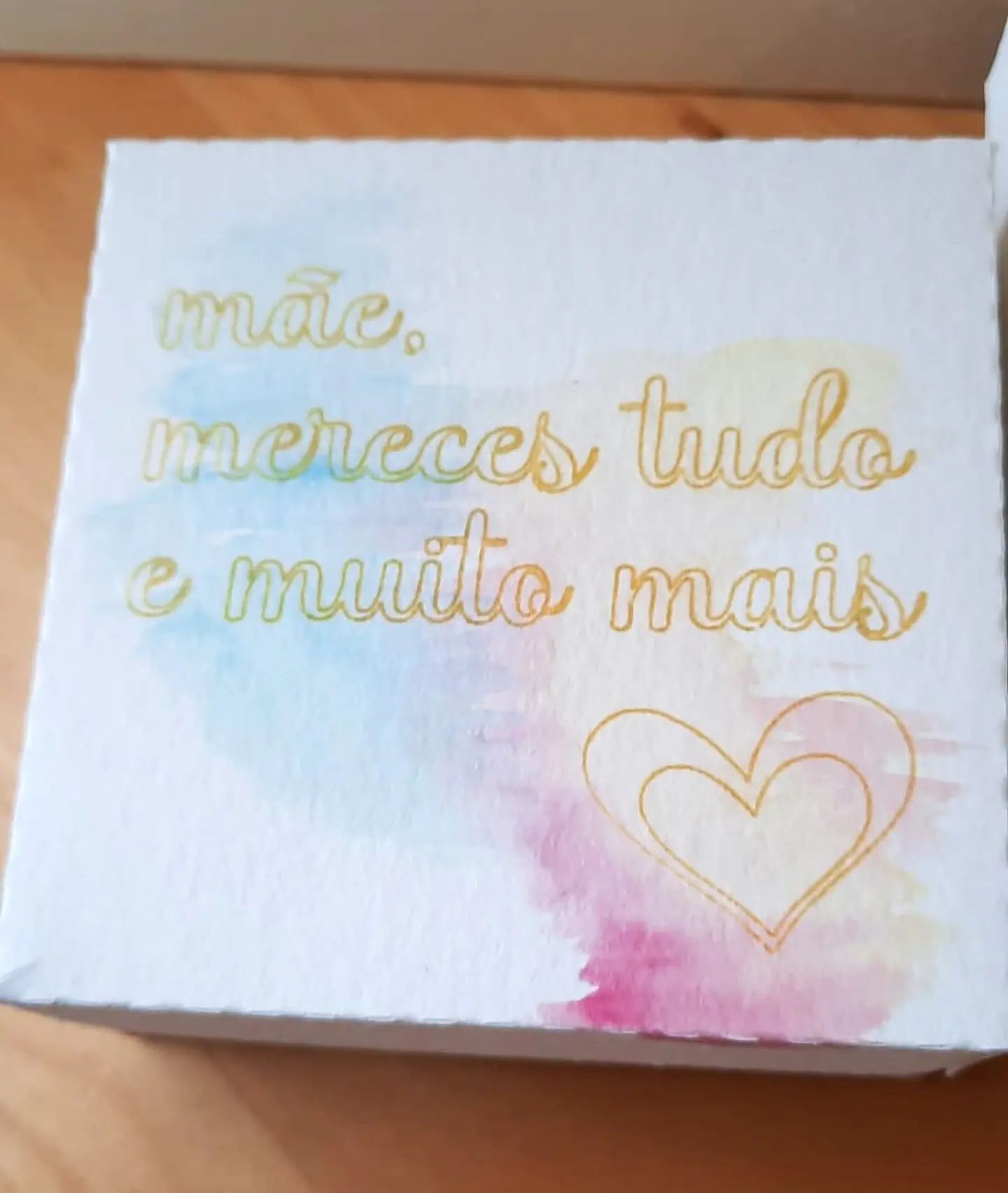 Caixa Mãe Mereces Tudo 5
