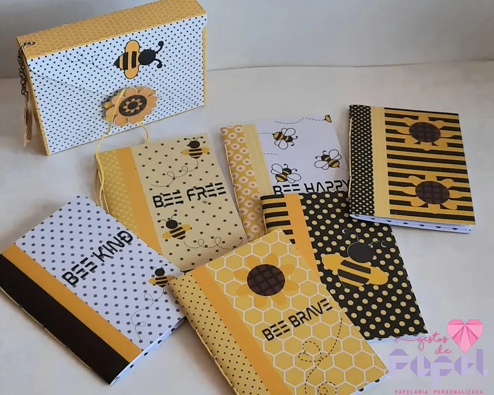 Coleção BEE 6 Caderninhos 1