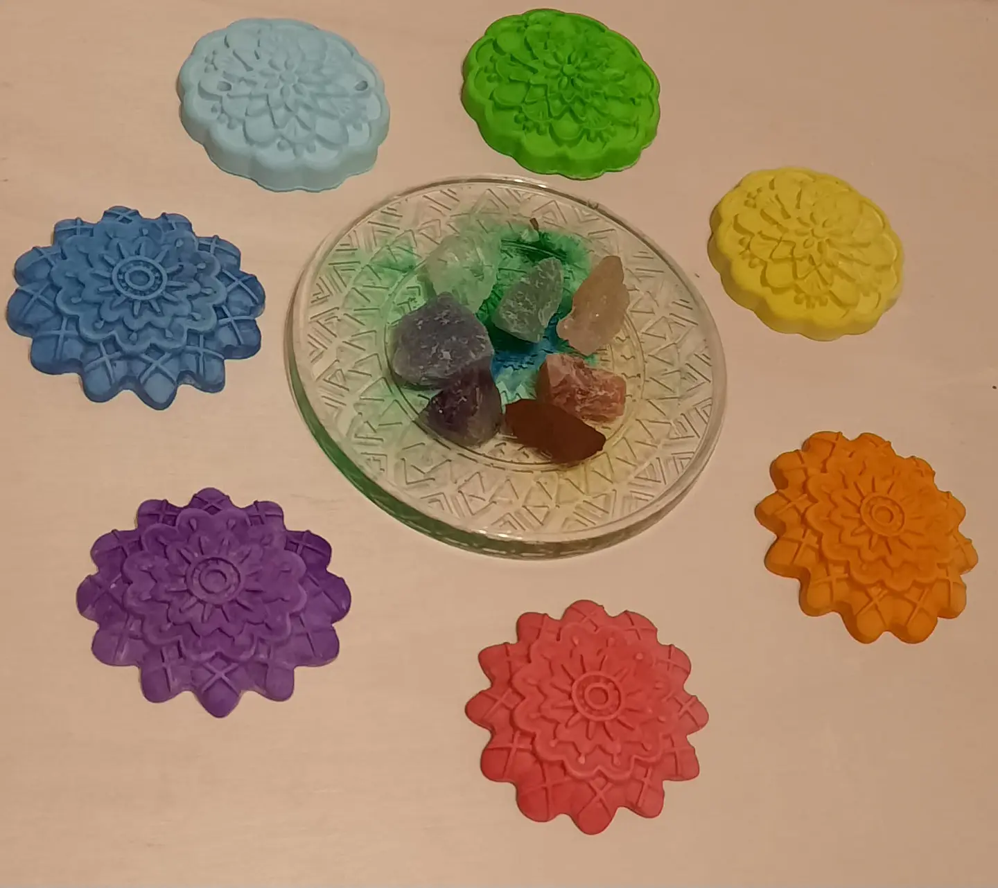 Mandalinhas dos Chakras 1