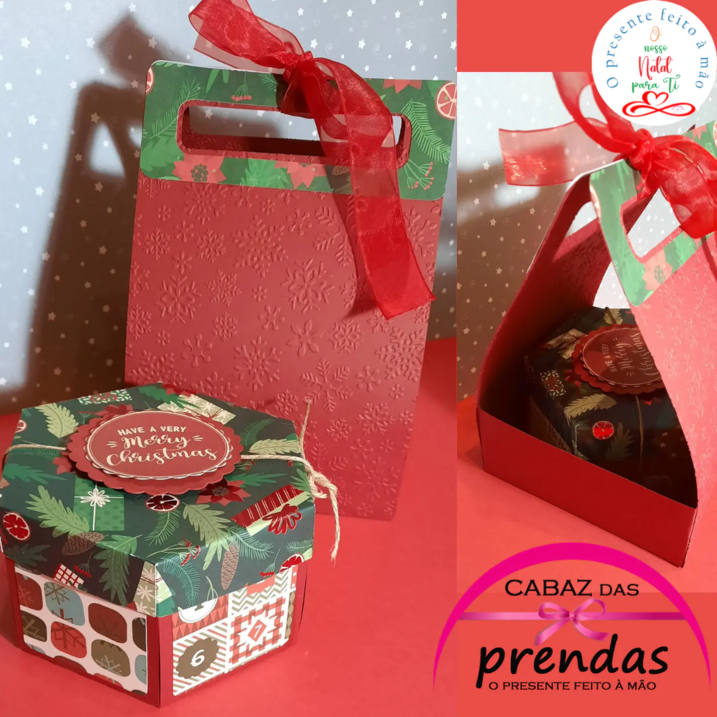 Caixa Presente de Natal 1