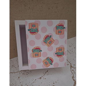 Caxinha deslizante Puff