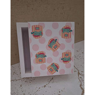 Caxinha deslizante Puff