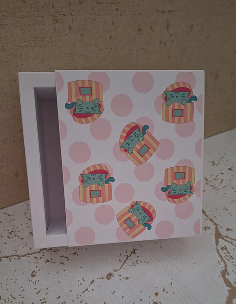 Caxinha deslizante Puff