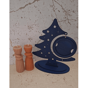 Conjunto “Inverno Azul Elegante”