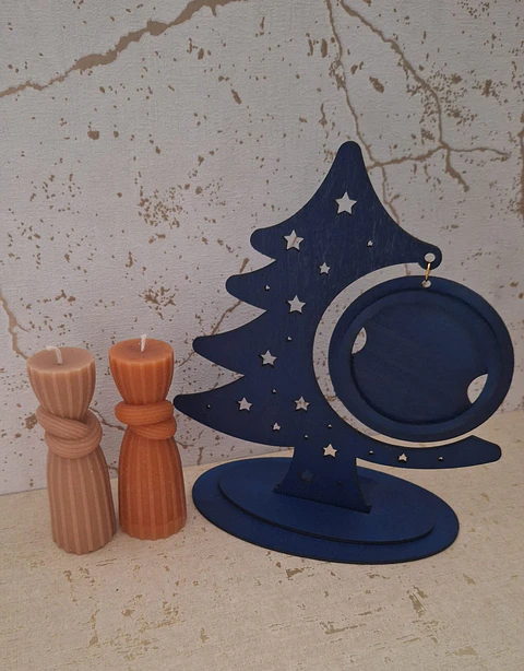 Conjunto “Inverno Azul Elegante”