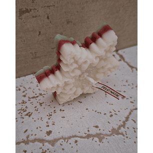 Vela Floco de Neve tricolor