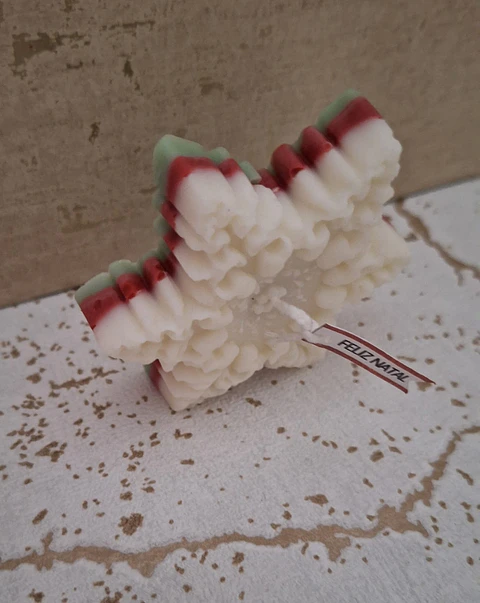 Vela Floco de Neve tricolor