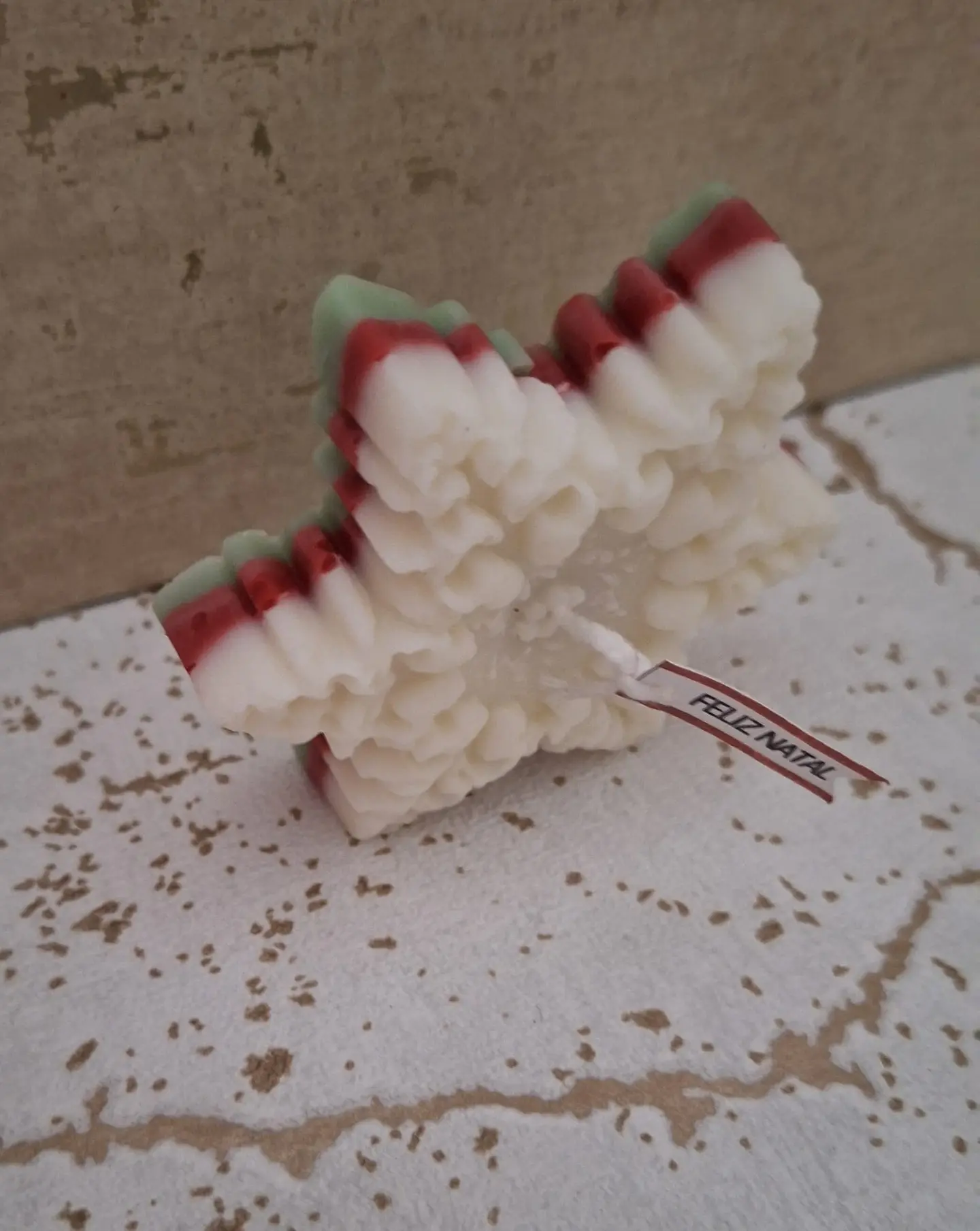 Vela Floco de Neve tricolor 1