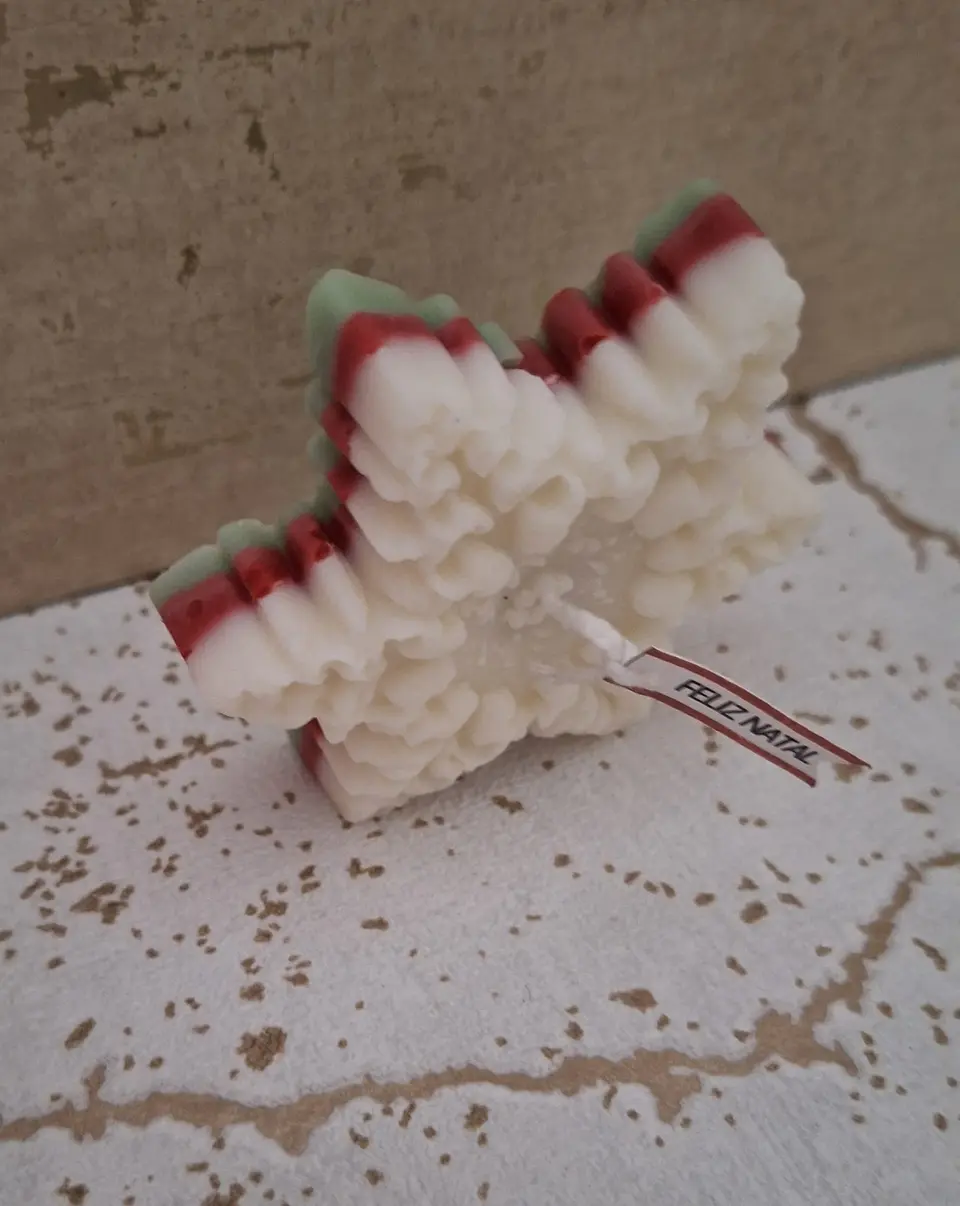 Vela Floco de Neve tricolor 1