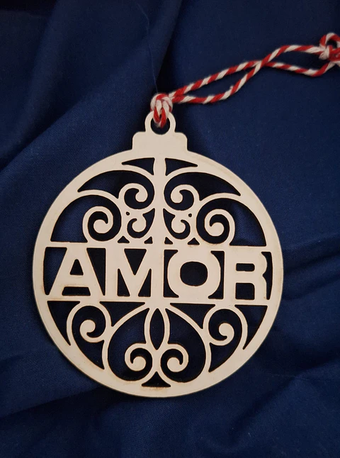 Bola de Natal Amor