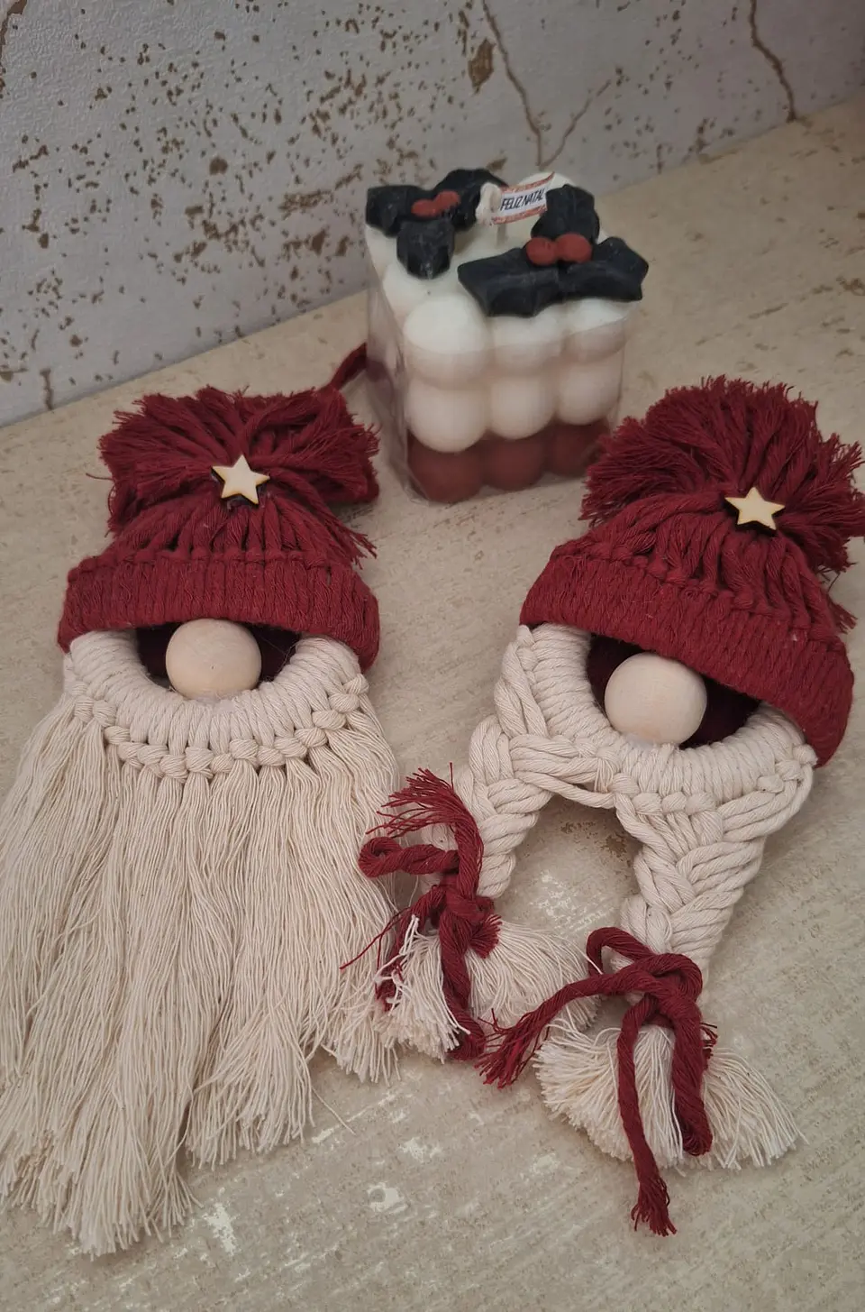 Gnomos de Macramé 1