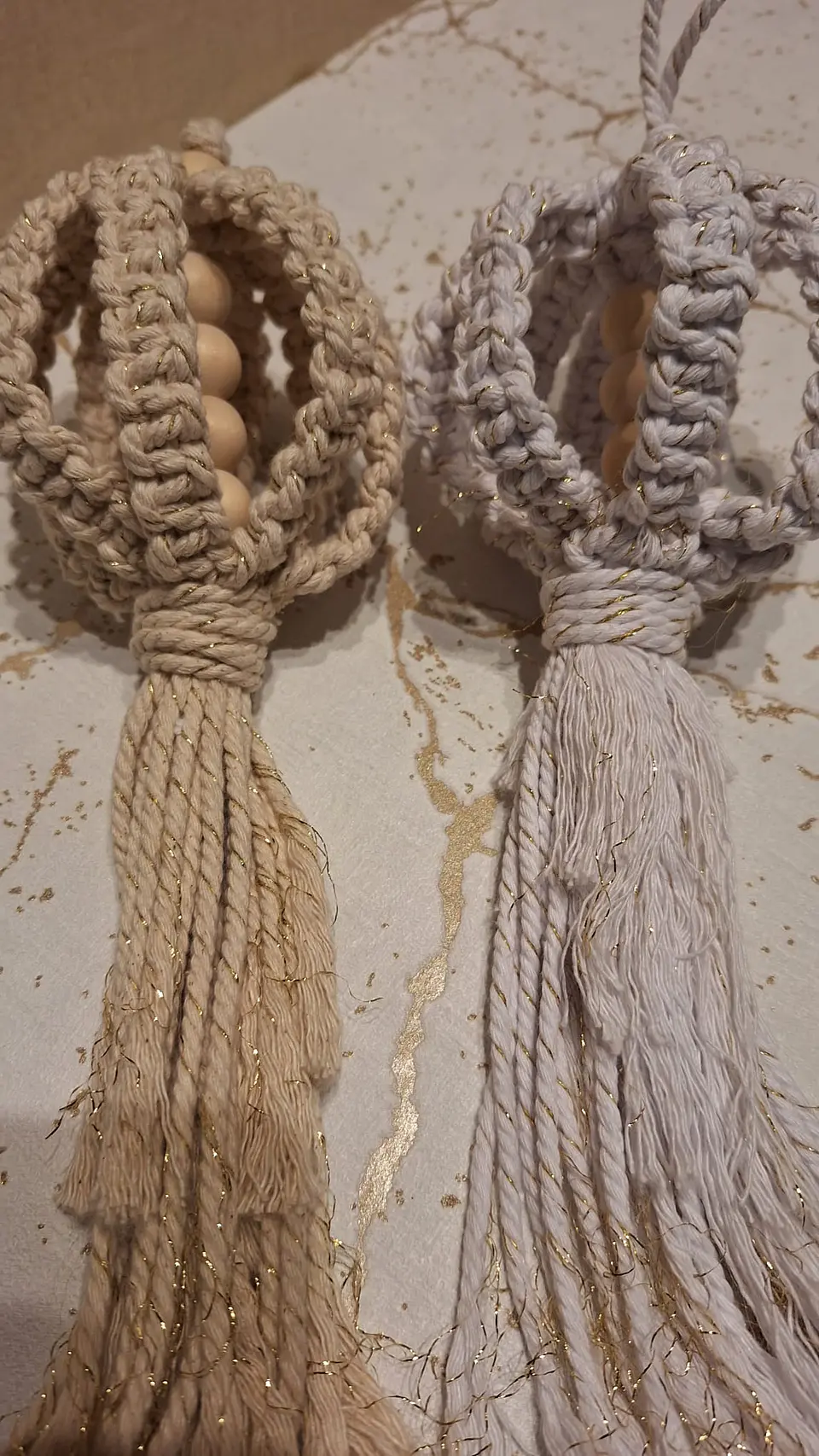 Bola de Natal | macramé 2
