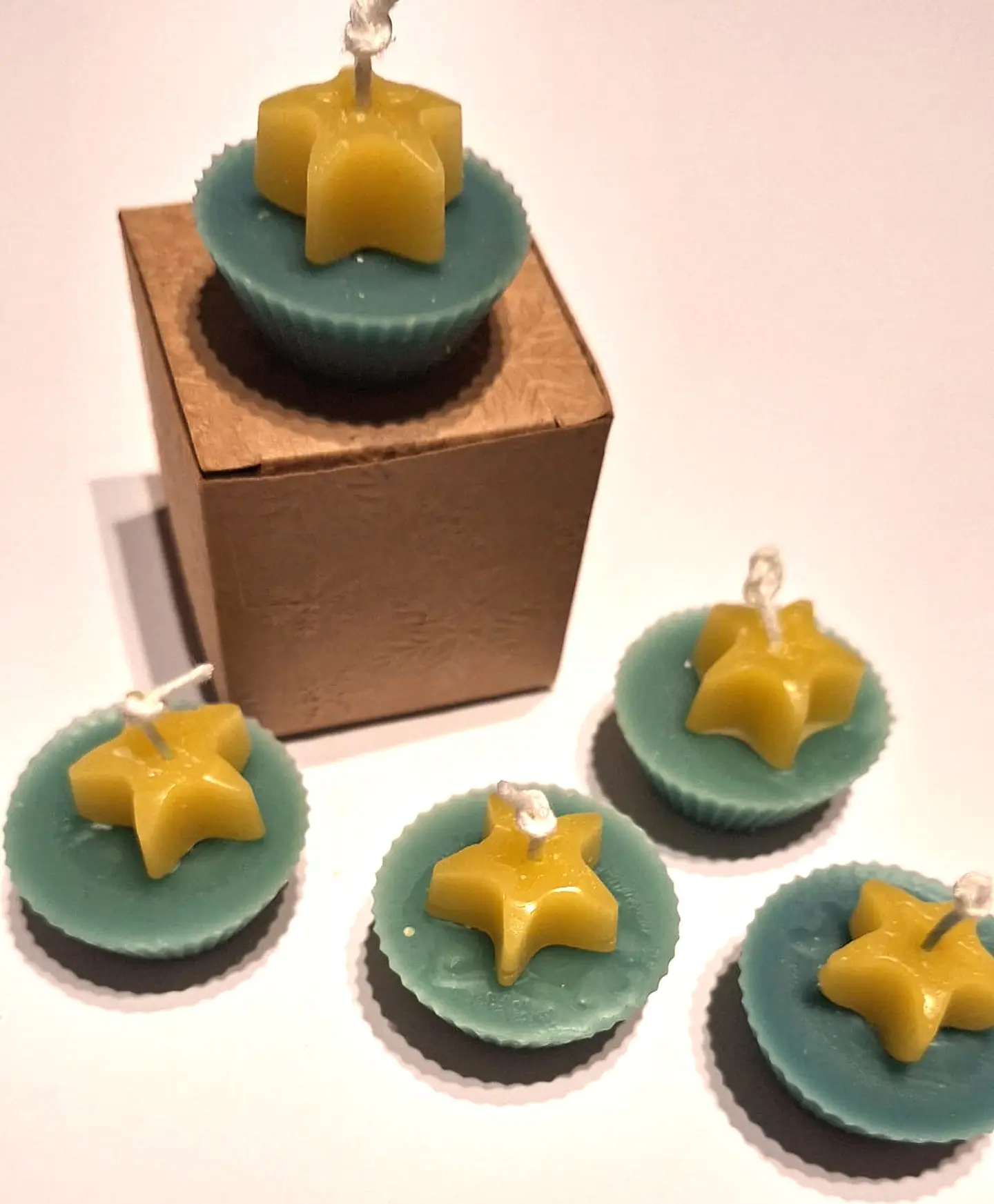 Velinhas com estrela de natal 2